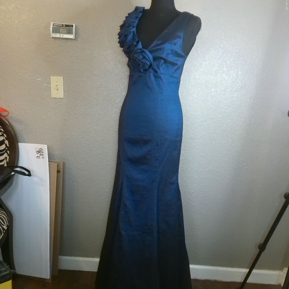 Betsy & Adam Blue Gown size 10